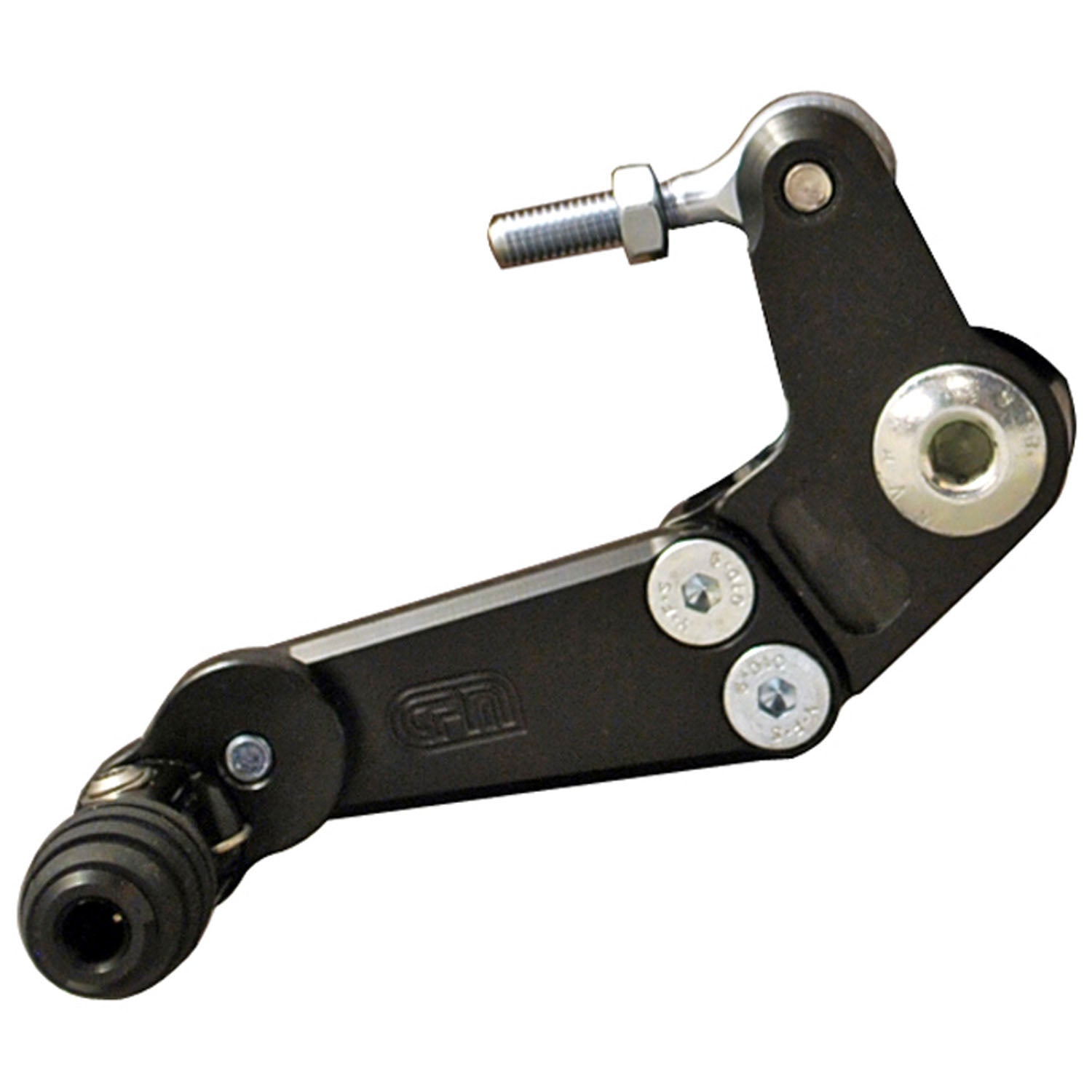 Ducati 1198SP & 848 Evo Black GP Shift Pedal Assembly with Factory Quick Shifter - High-Performance Motorcycle Racing Upgrade for Track & Street Riding