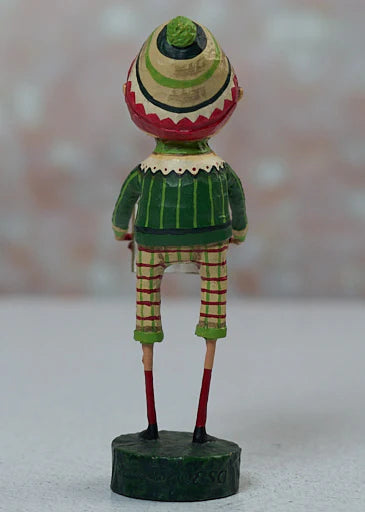 Lori Mitchell Henry Christmas Caroler Figurine - Handcrafted Holiday Decor for Christmas Tree, Mantel & Tabletop - Perfect for Festive Home Decor & Gift Giving