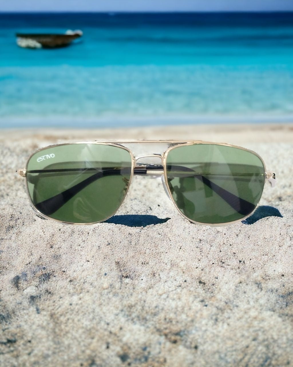 Rectangle Pilot Sunglasses 3146 - Classic Aviator Style UV Protection for Men & Women - Perfect for Driving, Travel, and Outdoor Activities