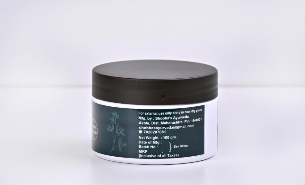 Shobha's Ayurveda Anti Acne Face Pack - Natural Acne Treatment for Oily Skin, Deep Cleansing Pore Minimizer with Moisturizing & Brightening Effects (Pack of 3) | Perfect for Daily Skincare Routine & Teenage Acne Care