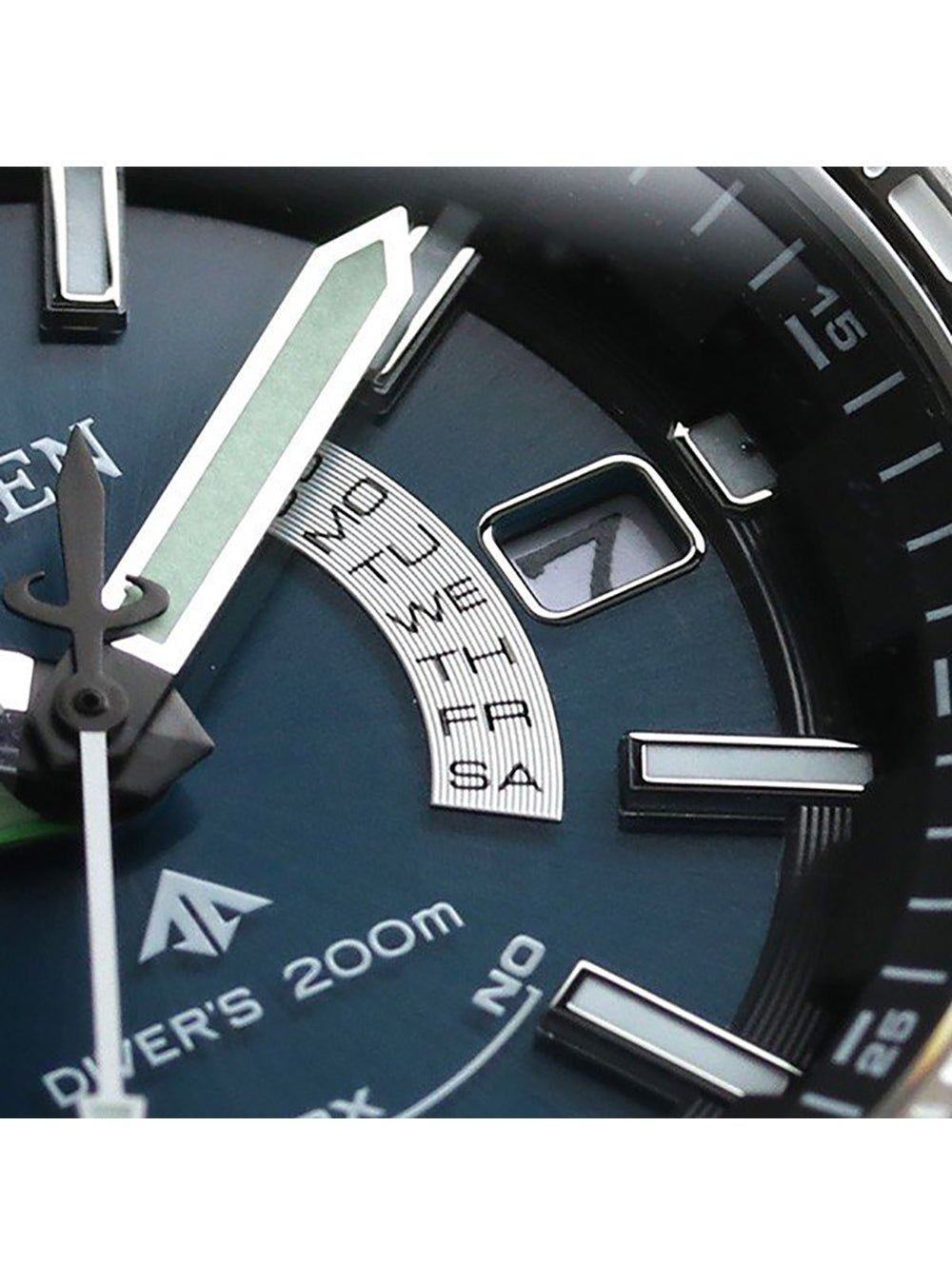 CITIZEN PROMASTER MARINE AS7145-69L Diver Watch - Japanese Made JDM Automatic Movement - Perfect for Scuba Diving & Water Sports