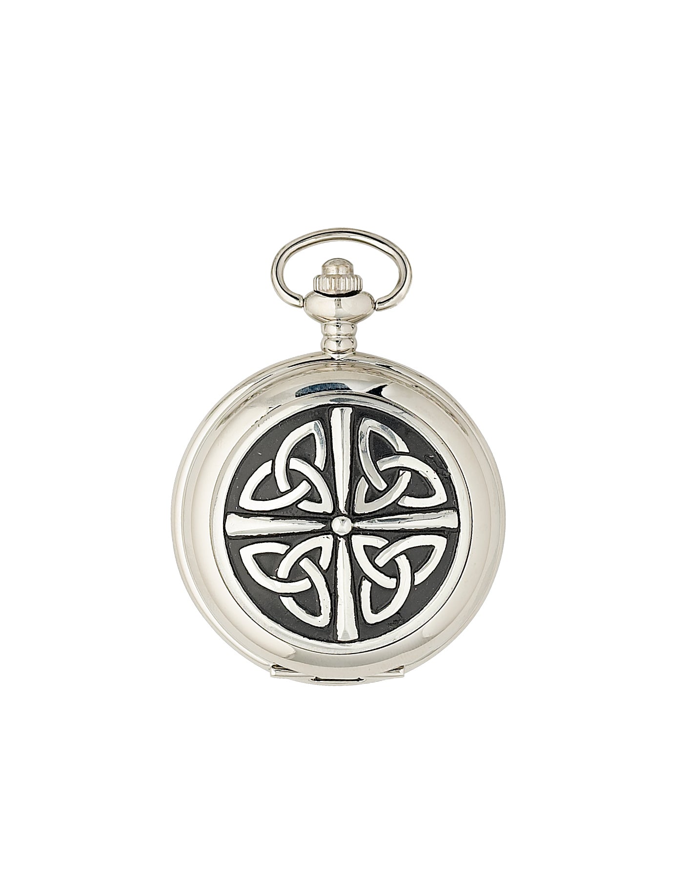 Celtic Quartz Pocket Watch PW101Q - Vintage Style Men's & Women's Pocket Watch with Chain - Perfect for Steampunk Costumes, Weddings & Collectors