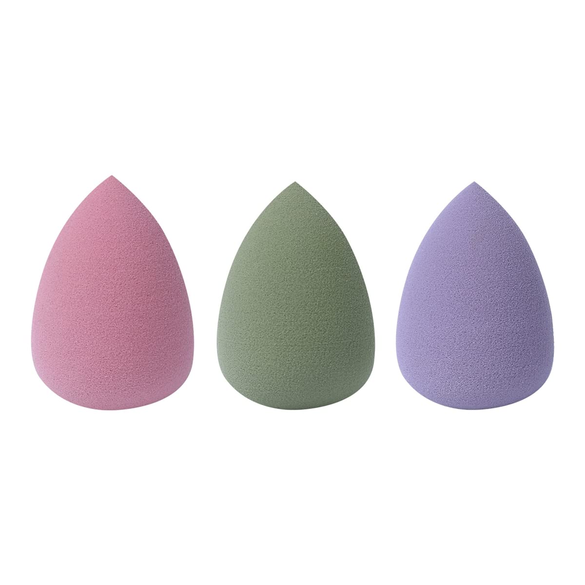 Soft Makeup Blending Sponge - 3 Pack Beauty Blenders for Foundation & Concealer | Perfect for Flawless Airbrush Finish & Everyday Makeup Application