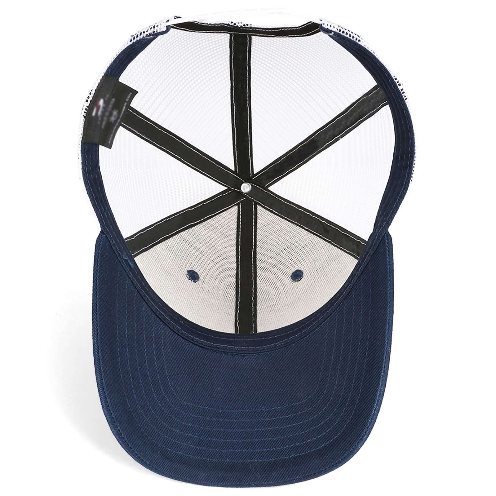 Stylish Embroidered Trucker Hat for Men & Women - Adjustable Baseball Cap for Outdoor Activities, Sports & Casual Wear - Perfect Gift & Costume Accessory