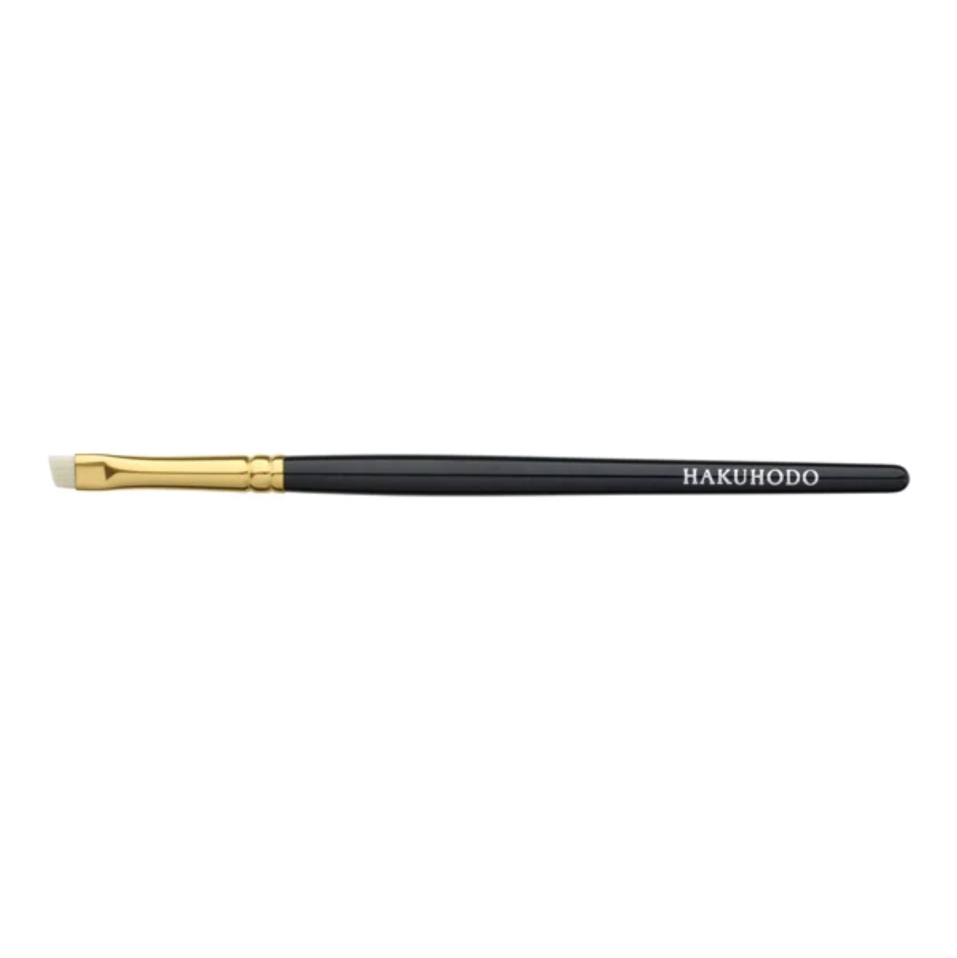 S163HSBk Professional Angled Eyebrow Brush [HC0116] - Perfect for Precise Brow Shaping, Makeup Application & Salon Use