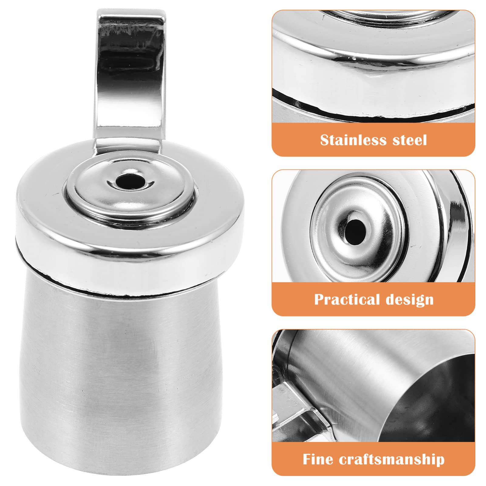 Stainless Steel Kettle Spout Replacement - Boiling Water Alarm Flute for Teakettle & Electric Kettle - Durable Nozzle for Home & Office Use