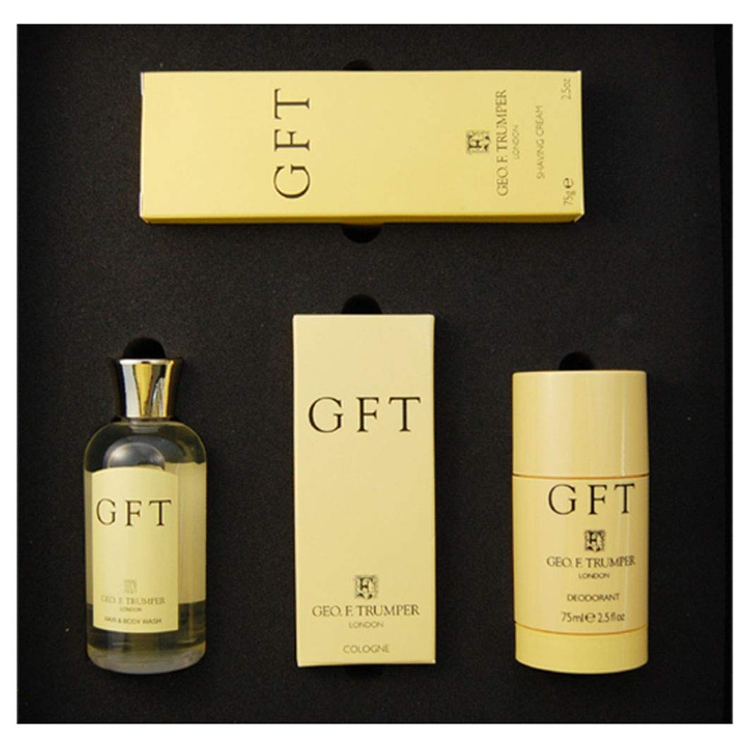 Geo F Trumper GFT Luxury Men's Grooming Gift Box Set - Perfect for Holidays, Birthdays & Special Occasions