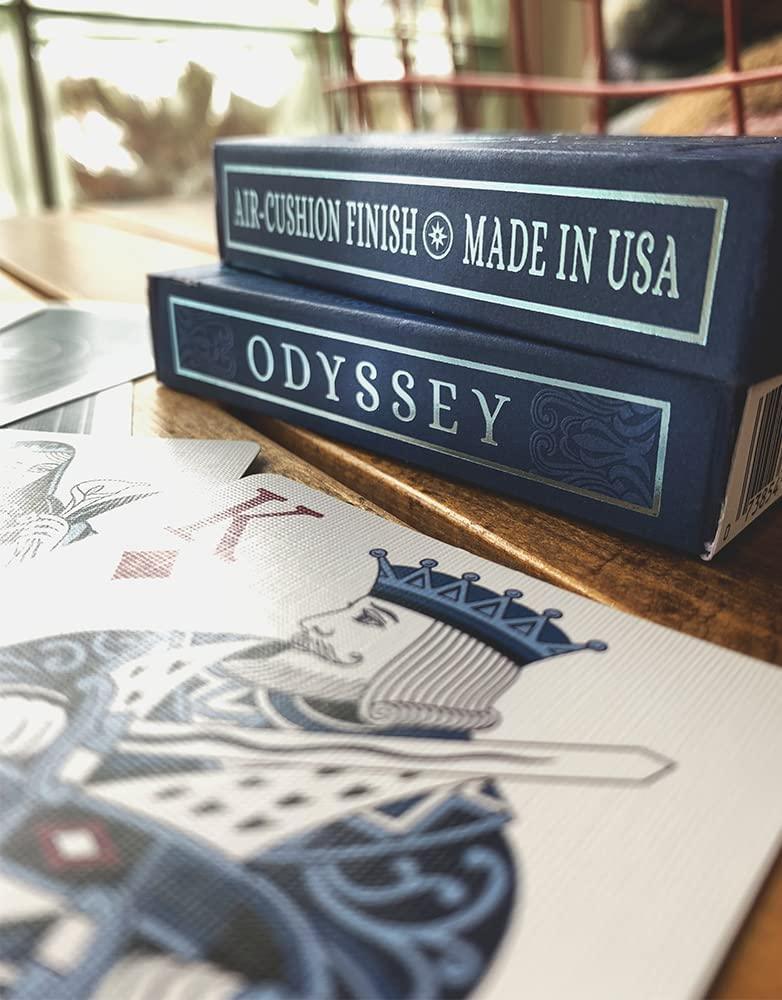 Odyssey Bicycle Playing Cards - Premium Poker Cards for Magic Tricks, Card Games & Collectibles - Perfect for Poker Nights, Magic Shows & Gifts