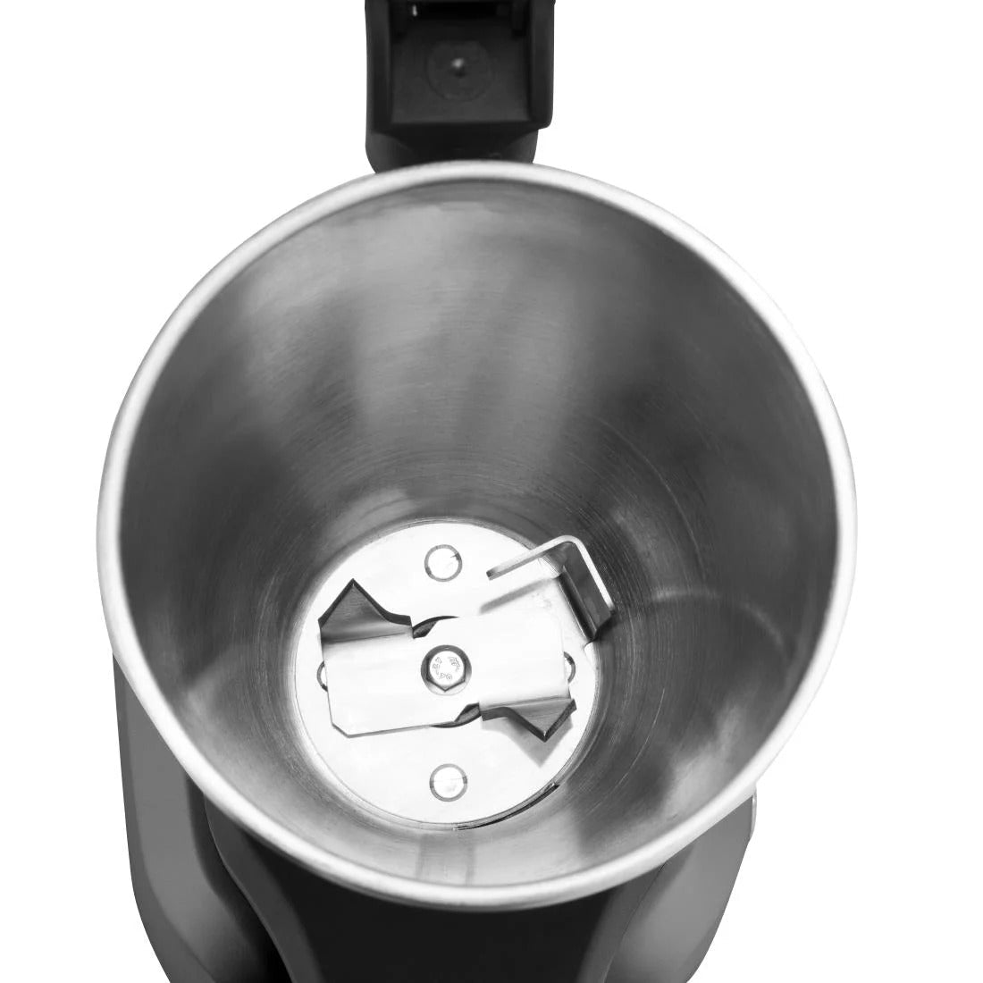 Apuro Electric Ice Crusher Machine - Stainless Steel Shaved Ice Maker for Slushies, Cocktails & Smoothies - Perfect for Home Bars, Parties & Restaurants