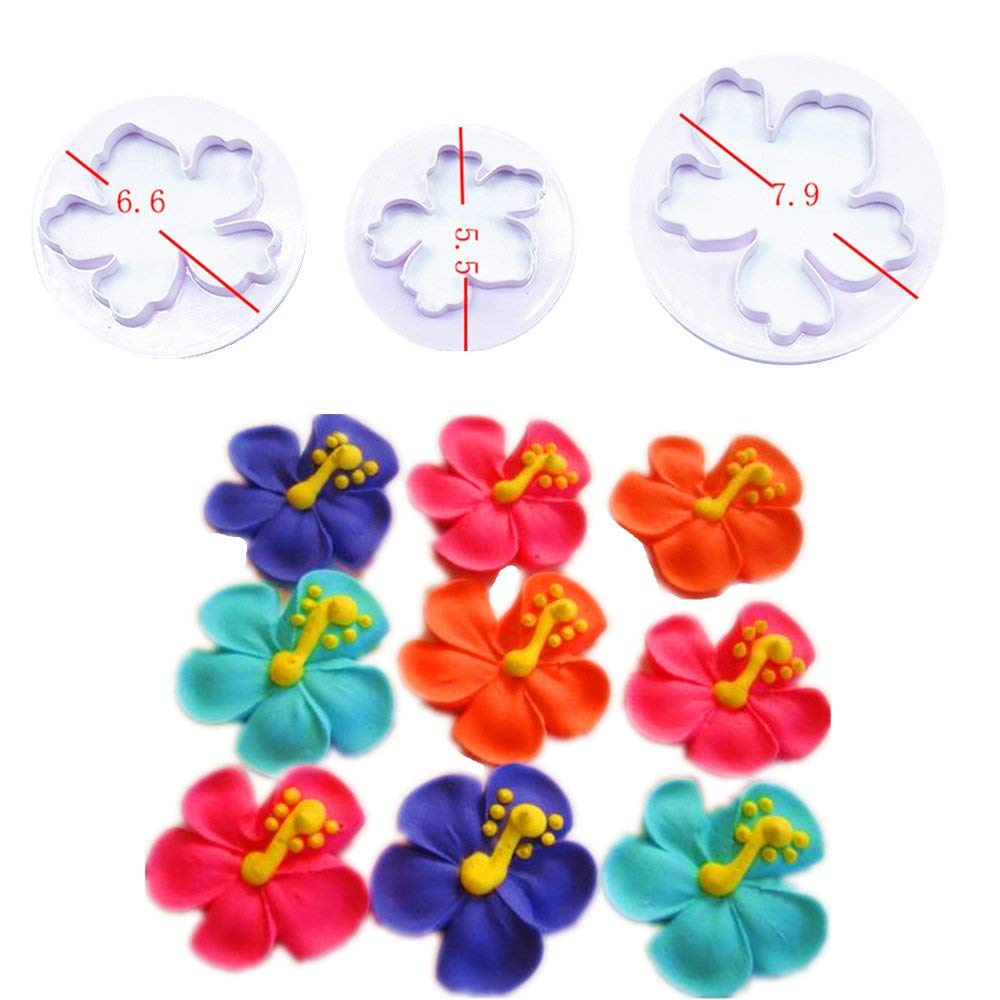JeVenis Moana Cake Decoration Mold - Flamingo & Pineapple Cake Molds for Hawaiian Baby Shower, Aloha Themed Party, Birthday Cakes - Perfect for Tropical Beach Party Decorations