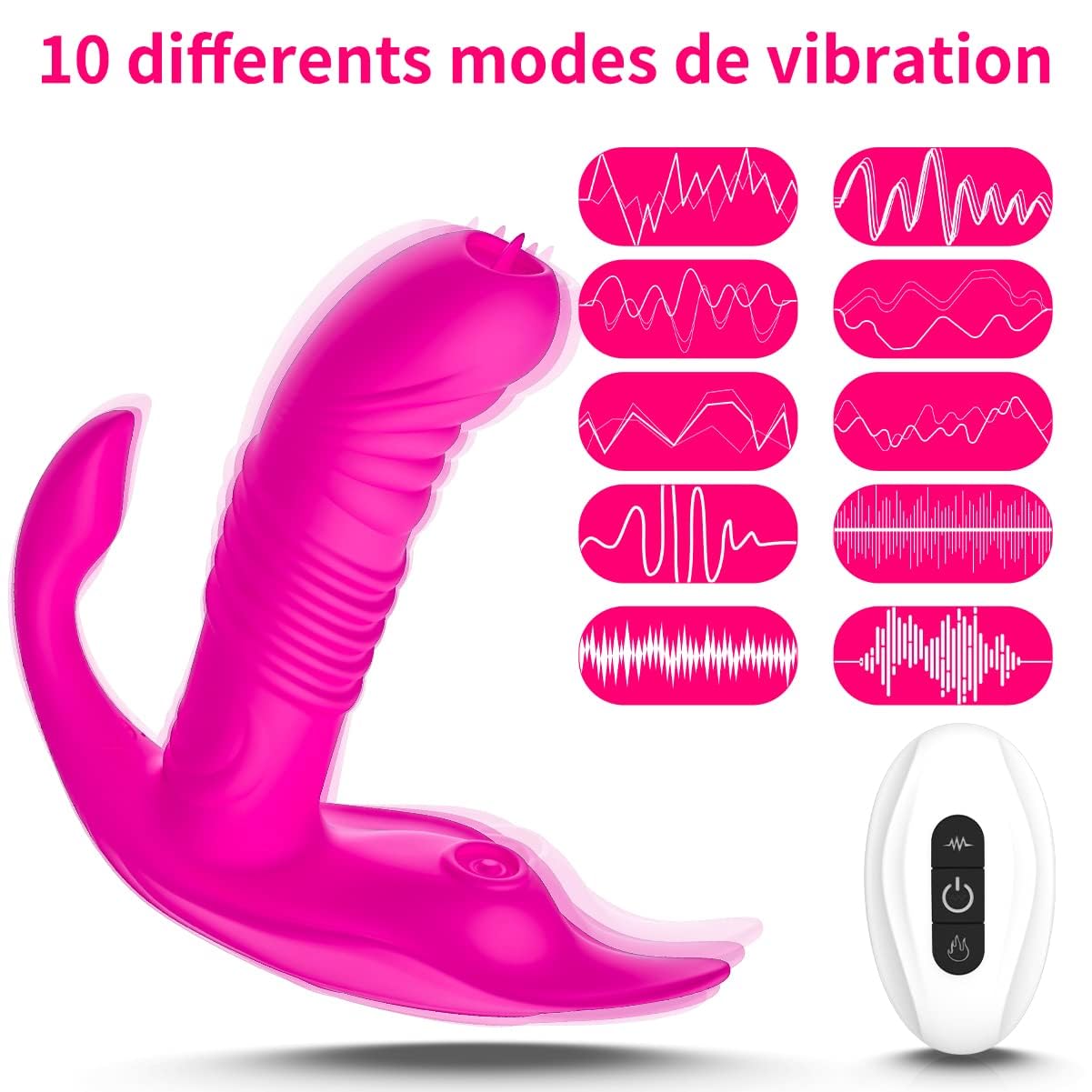 2024 New USB Rechargeable 10-Speed Dual Motor Adult Toy for Women - Waterproof, Quiet & Realistic Pleasure Device - Perfect for Solo Play, Couples & Spicing Up Your Intimate Life