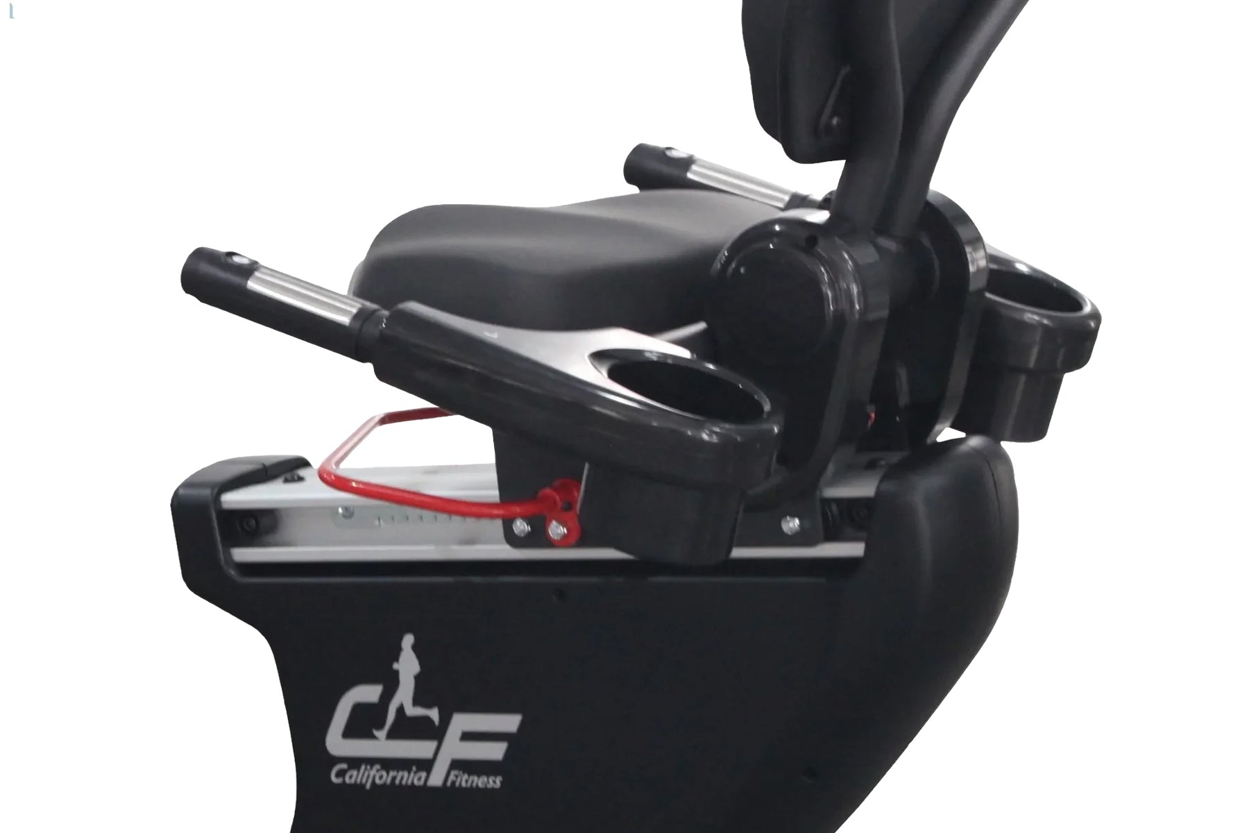 California Fitness R8 Recumbent Exercise Bike - Quiet Magnetic Resistance, LCD Display, 16 Levels Adjustable for Home Gym - Perfect for Low-Impact Cardio, Rehabilitation & Seniors Fitness