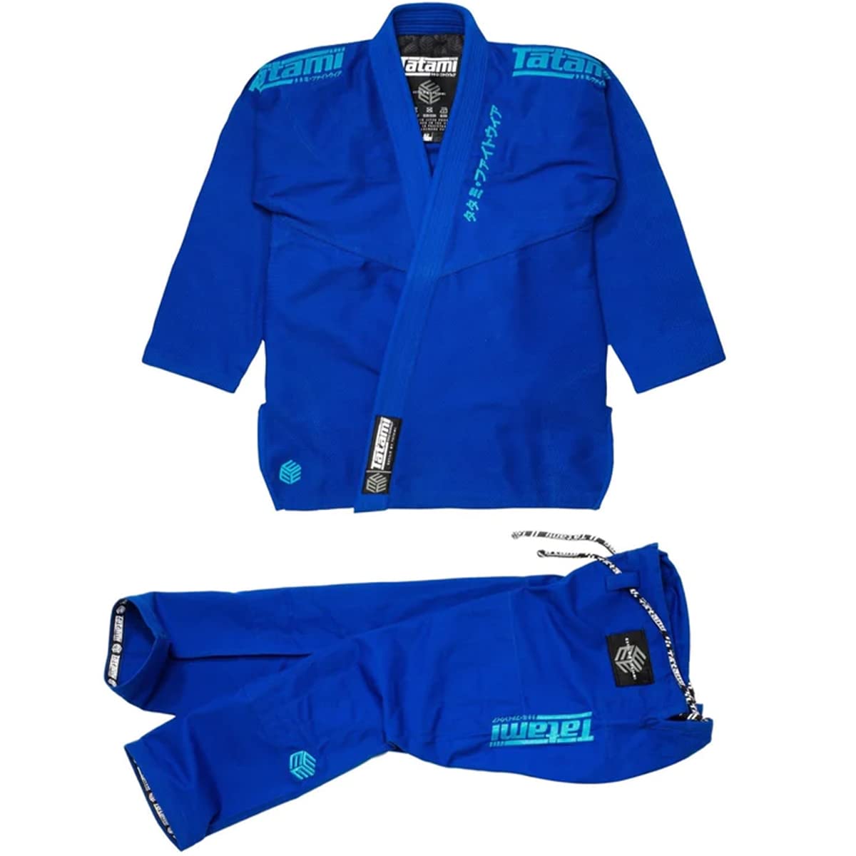 Premium 550GSM Pearl Weave Tatami Fightwear Estilo Black Label Men’s Jiu Jitsu Gi - 12oz BJJ Canvas Pants & Drawstring Bag for Brazilian Jiu-Jitsu Training & Competition