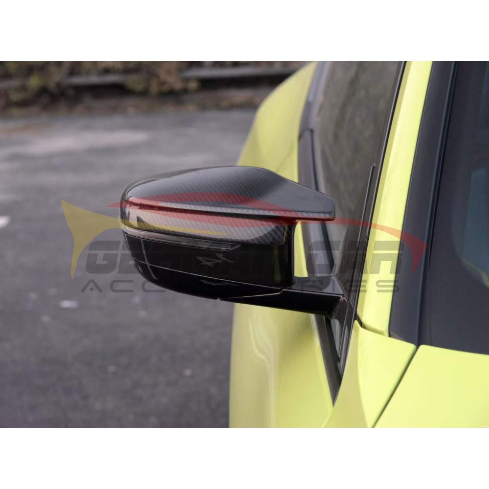 2023 BMW M2 G87 Carbon Fiber Mirror Caps - Lightweight & Durable Replacement Side Mirrors for Enhanced Style & Aerodynamics | Perfect for Car Enthusiasts & Track Performance Upgrades