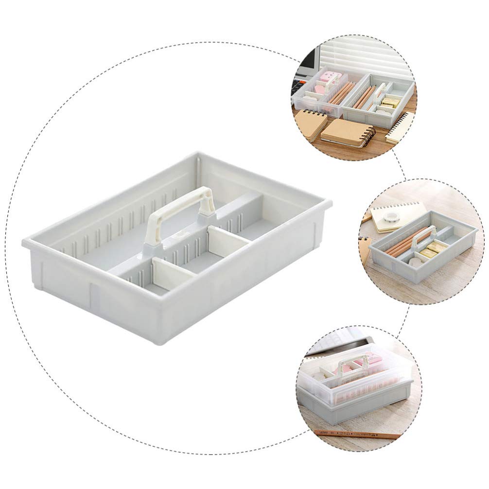 DOITOOL Storage Box for Office Desk & Cosmetics - Organizer Case