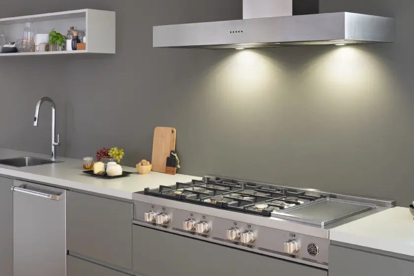 Bertazzoni MAST304QXE 30-Inch Drop-In 4-Burner Gas Cooktop - Professional Grade for Modern Kitchens, Perfect for Home Chefs & Entertaining