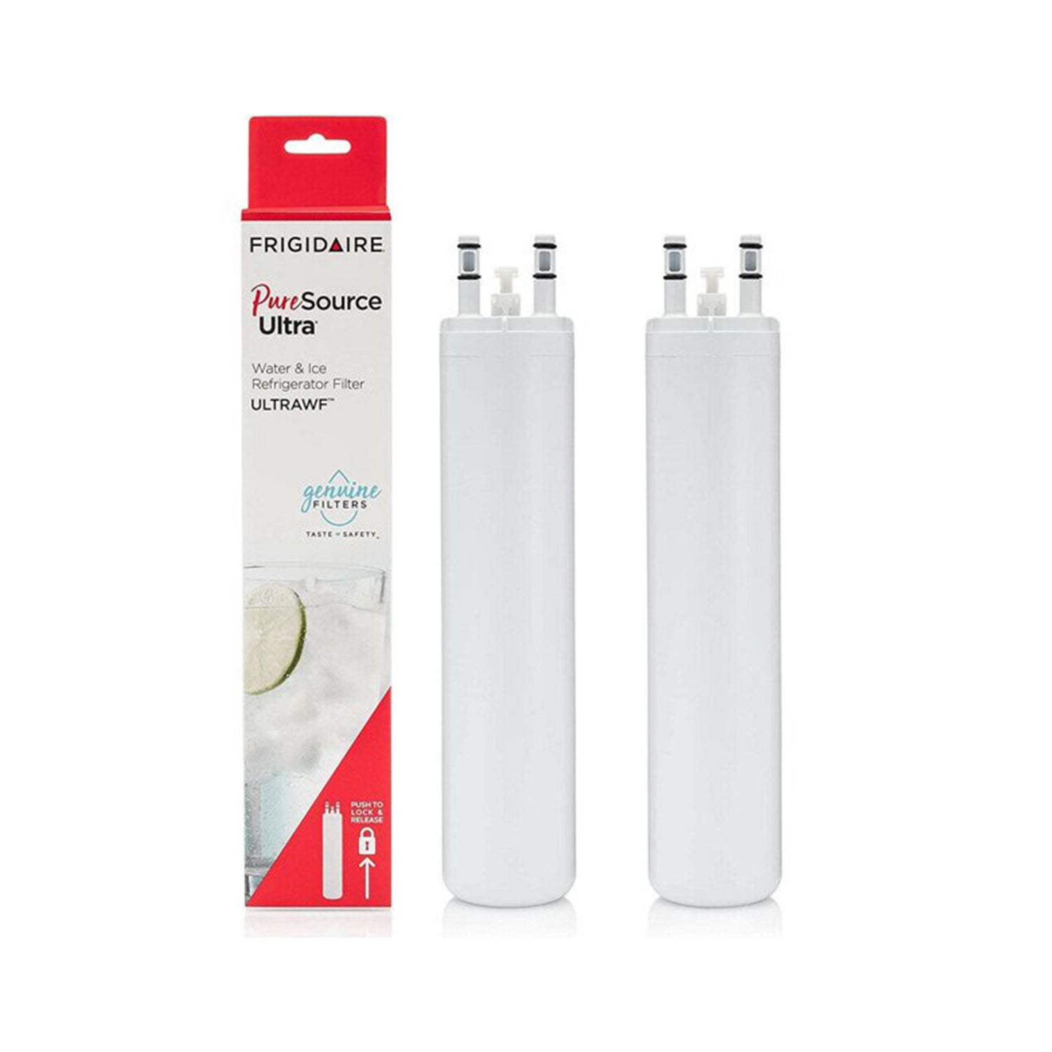 Frigidaire ULTRAWF Puresource Ultra Water Filter Replacement Cartridge - White | Compatible with Refrigerators & Ice Makers | Improves Water Taste & Purity for Drinking & Cooking