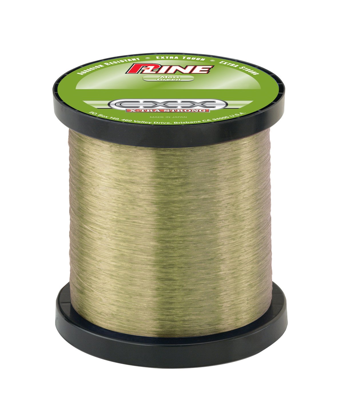 Premium P-Line CXX-Xtra Strong Moss Green Fishing Line - 1000 Yard Bulk Spool | High Abrasion Resistance & Low Memory | Ideal for Bass, Walleye & Saltwater Fishing