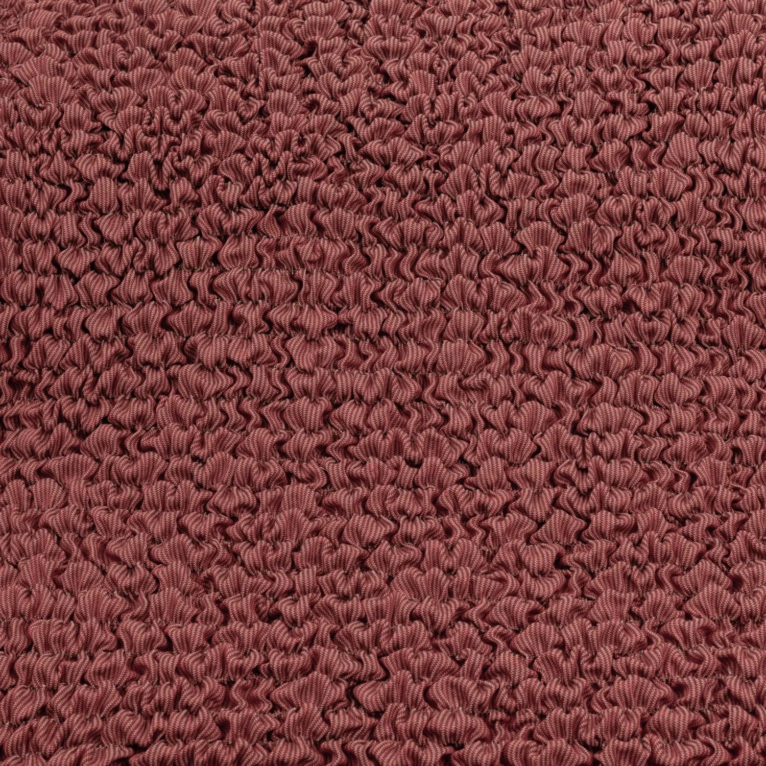 Ottoman Slipcover Medium - Mille Righe Collection - Stretchable Furniture Cover for Living Room, Bedroom & Office Decor