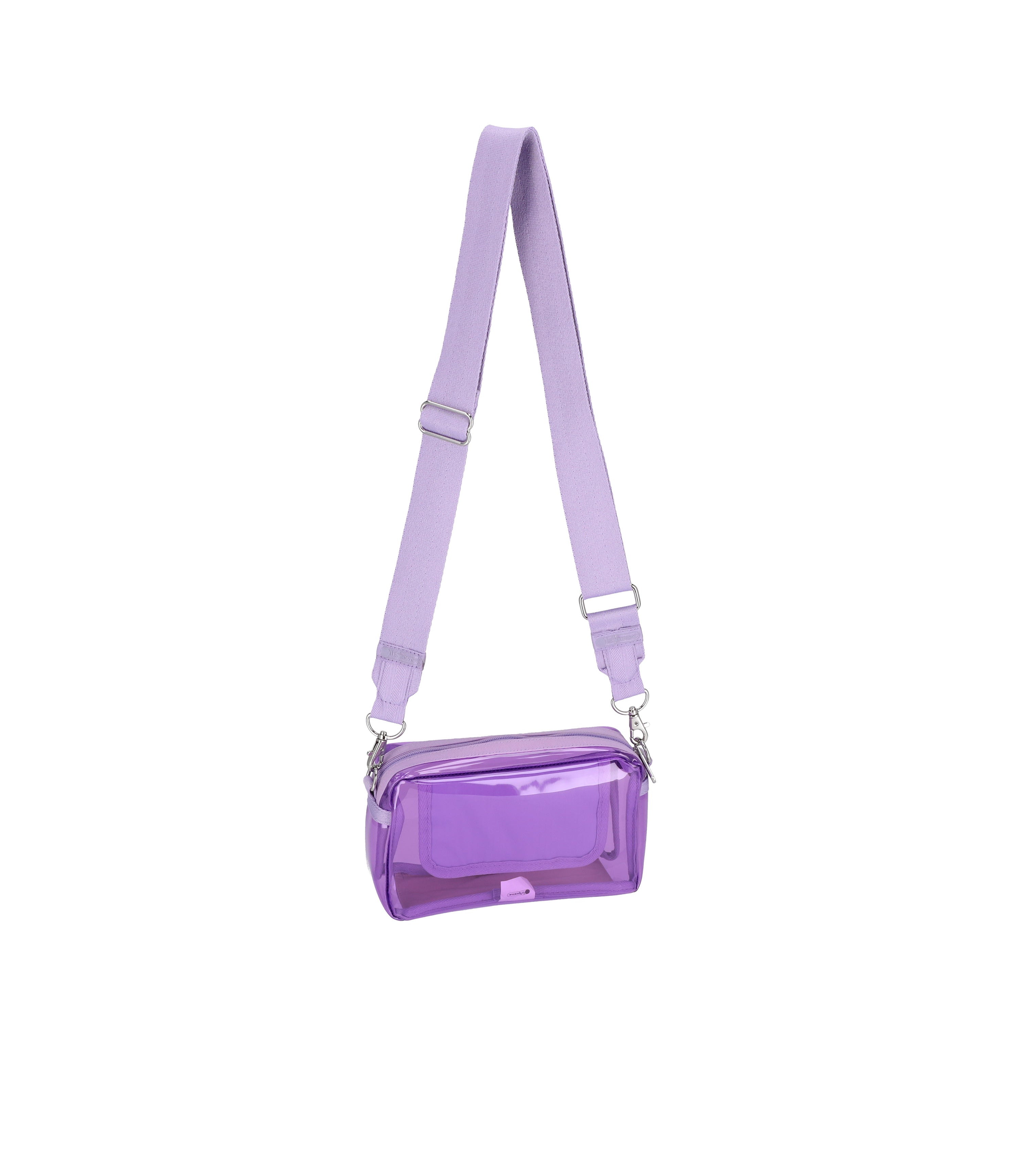 Clear East/West Phone Crossbody Bag for Women - Stylish & Secure Crossbody Purse with RFID Protection - Perfect for Travel, Shopping & Everyday Use