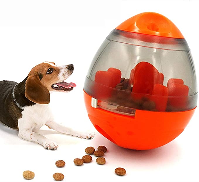Interactive Dog IQ Treat Ball - Mental Stimulation Puzzle Toy for Small & Large Breeds - Slow Feeder & Food Dispenser for Boredom Relief & Training - Perfect for Indoor & Outdoor Play