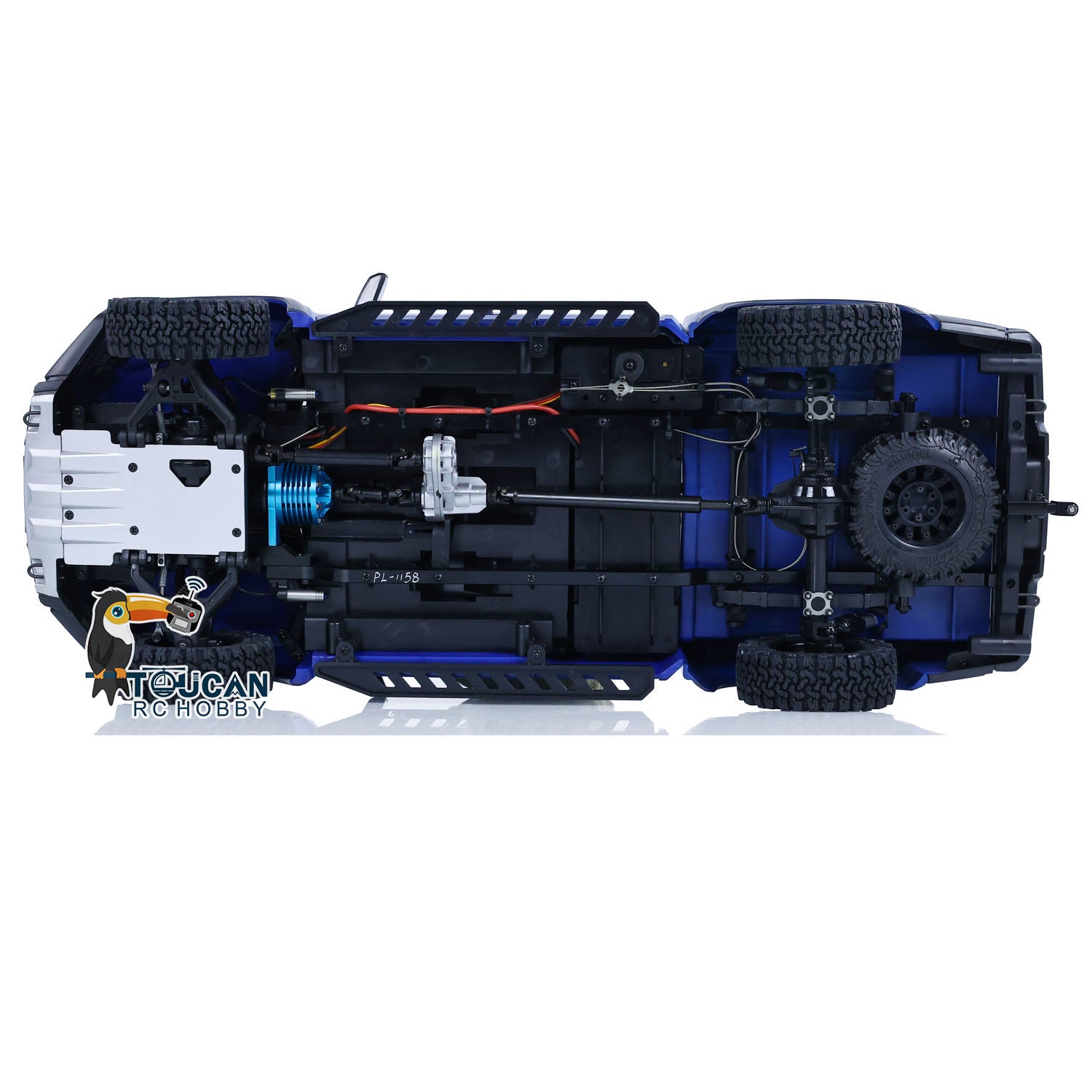 1/10 JDMODEL RC Racing Car F150 Crawler Kit - DIY Upgrade Project with ESC Motor (Battery & Radio Not Included) | Fast Shipping for Hobbyists & Off-Road Enthusiasts | Perfect for Backyard Racing & Trail Crawling