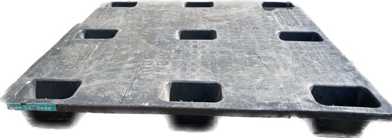 Used Plastic Pallets for Sale - Durable & Recyclable Shipping Skids for Warehouses, Logistics & Industrial Use