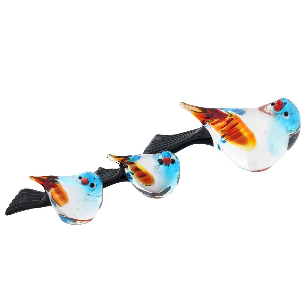 Authentic Murano Glass Dove Figurine - Handcrafted in Venice Italy - Elegant Home Decor & Gift for Weddings, Anniversaries & Special Occasions