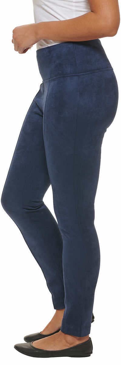 Andrew Marc Women's Faux Suede Pants - Lightweight & Comfortable for Work & Travel