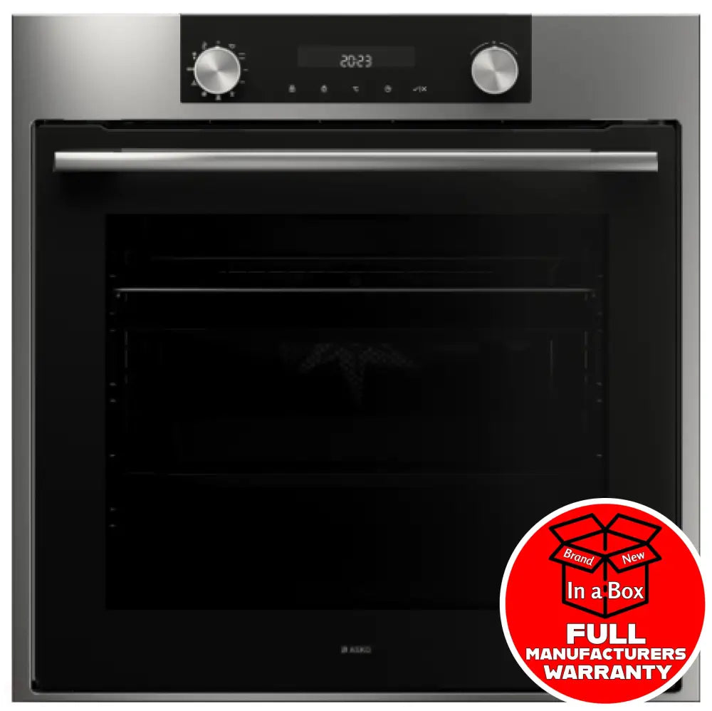 ASKO OT8637S 60cm Built-In Electric Oven - Silver Stainless Steel | Professional Baking & Cooking for Home Kitchens