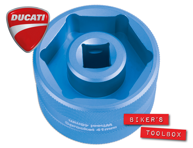 Ducati 41mm & 46mm Rear Wheel Socket Wrench - Motorcycle Maintenance Tool for Ducati Bikes - Perfect for Tire Changes & Wheel Repairs