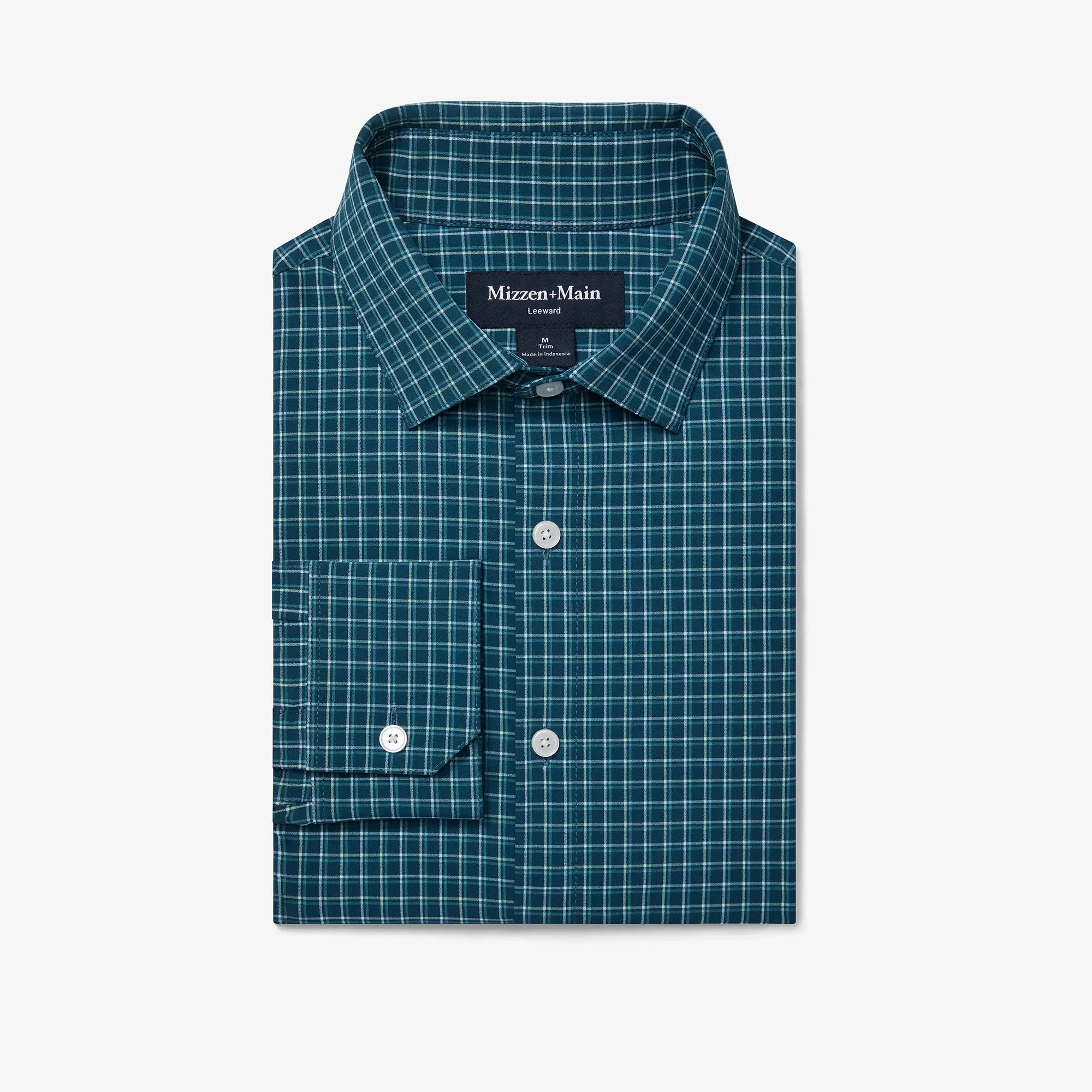Leeward No Tuck Long Sleeve Dress Shirt for Men - Wrinkle Free Business Casual Office Wear - Perfect for Work, Interviews & Formal Events