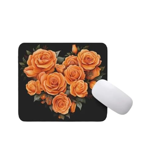Orange Roses Heart