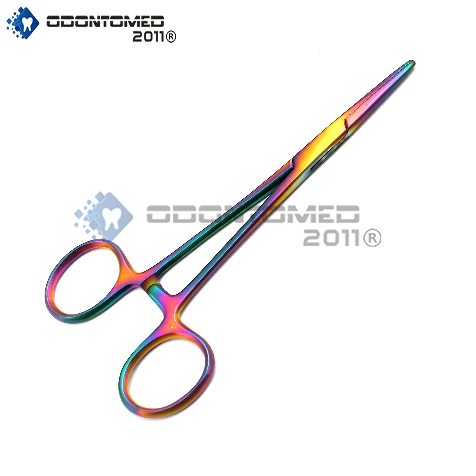 Rainbow Stainless Steel Hemostat Forceps 5.5