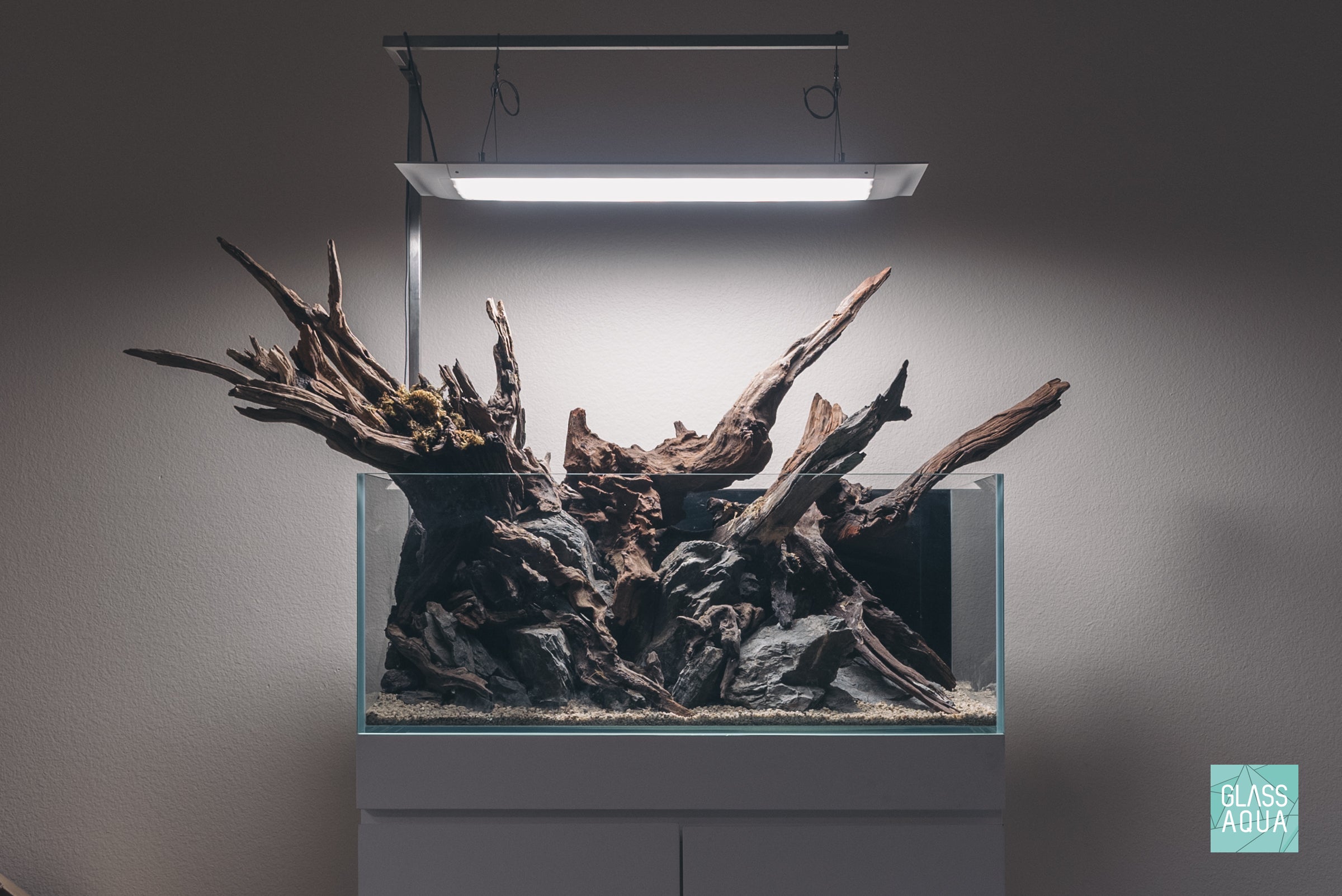 ONF Flat ONE Plus Pendant LED Light - Modern Hanging Grow Light for Indoor Plants, Aquariums & Home Decor | Energy Efficient Full Spectrum Lighting for Hydroponics, Terrariums & Living Spaces