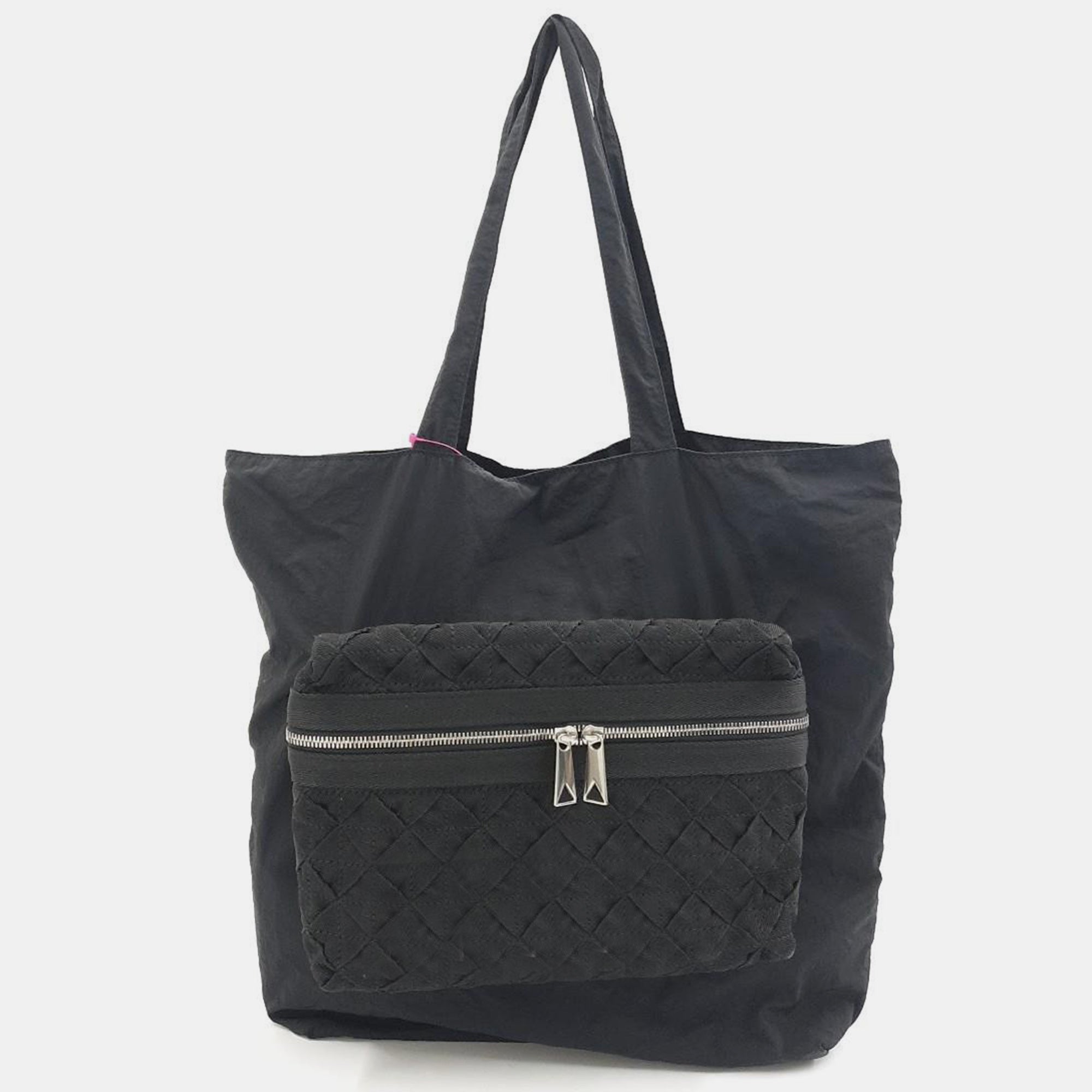 Stylish Black Canvas Shoulder Bag for Women & Men - Durable Crossbody Purse with Adjustable Strap - Perfect for Travel, Work, and Everyday Use