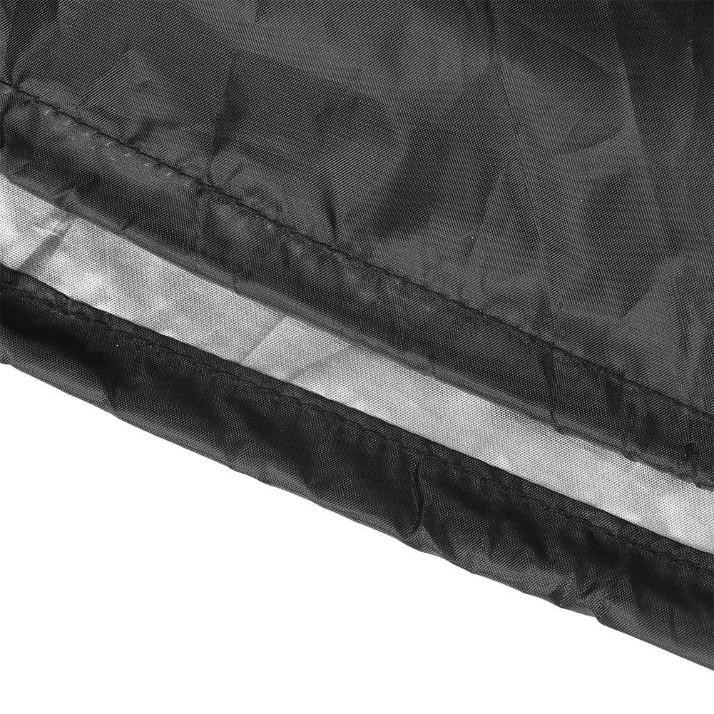 Outdoor Deck Box Cover - Weatherproof Storage Box for Patio, Garden & Backyard - Heavy Duty Waterproof & UV Resistant (Black) - Perfect for Storing Cushions, Toys & Outdoor Gear