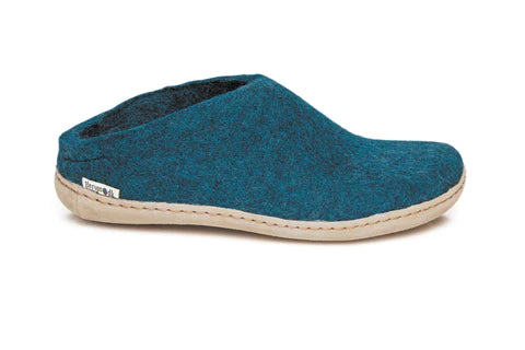 Glerups Wool Felt Slip-On Slippers for Men & Women - Comfortable Indoor/Outdoor House Shoes for Cozy Home & Office Wear