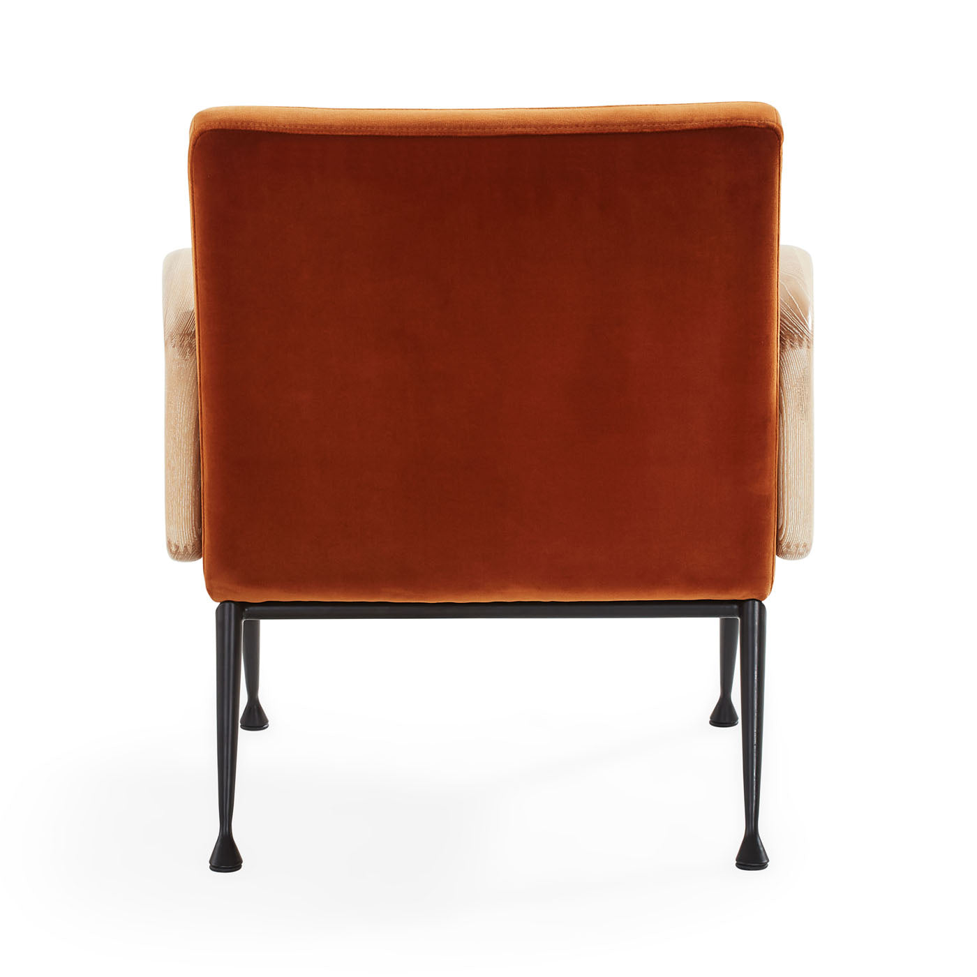 Gainsbourg Lounge Chair - Modern Mid-Century Accent Chair for Living Room, Bedroom & Office - Comfortable Upholstered Armchair with Wooden Legs