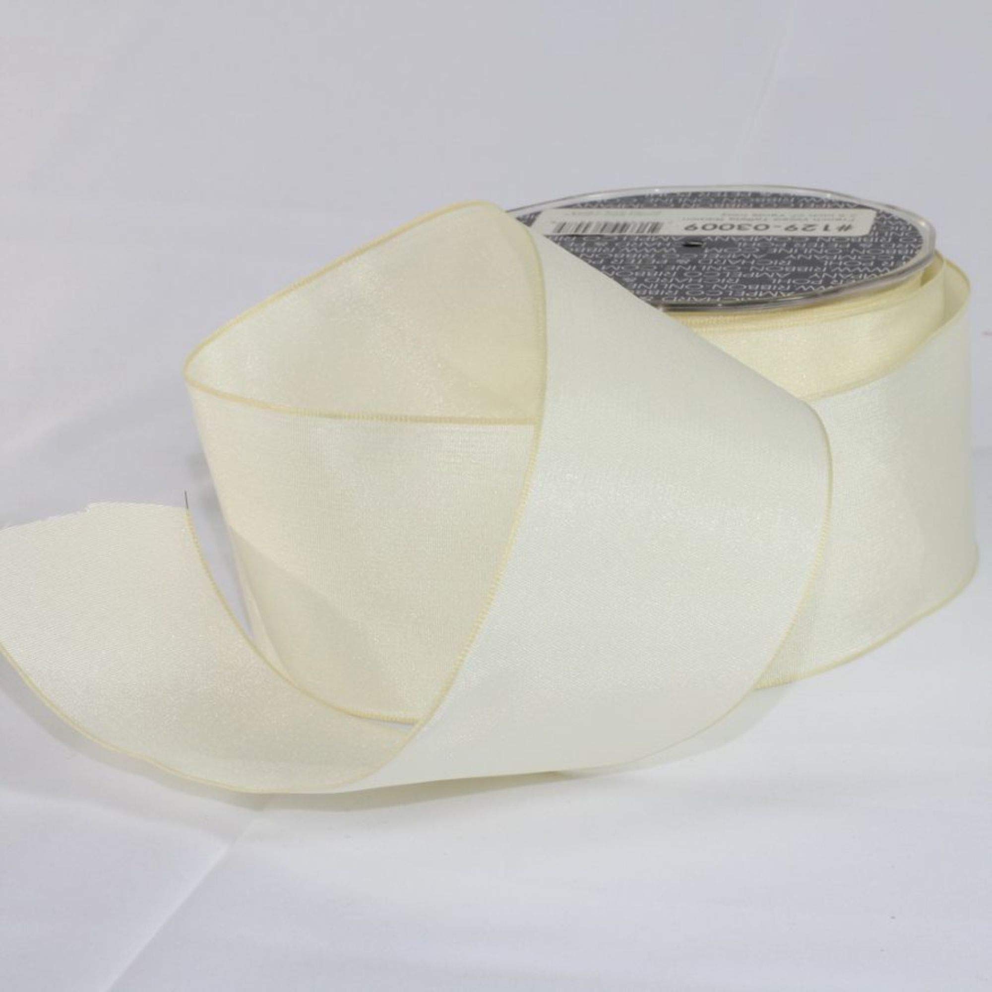 French Taffeta Wired Craft Ribbon 2.5