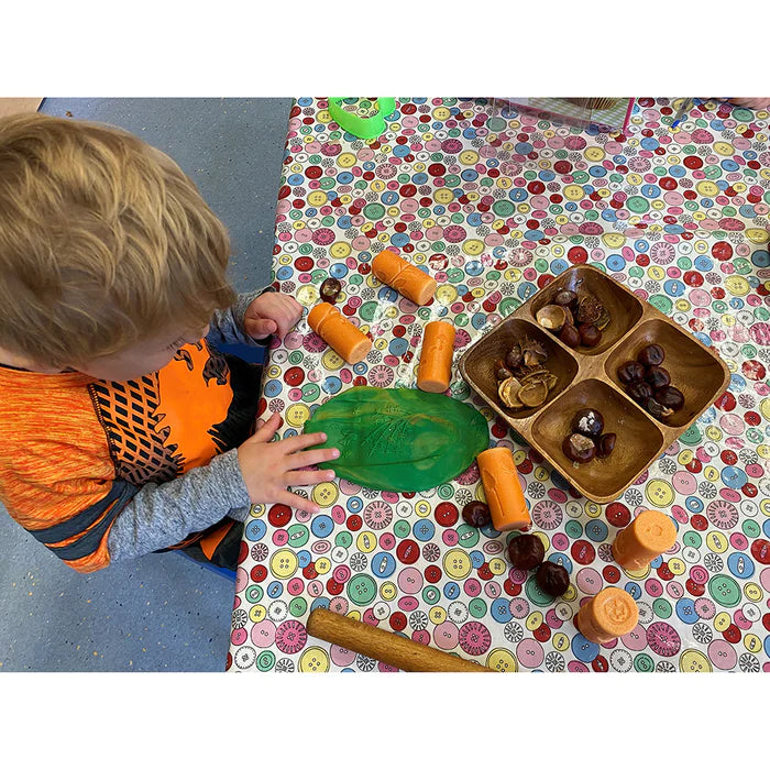 Yellow Door® Let's Roll Seasons Dough Roller Set - 4 Seasonal Textured Rolling Pins for Kids Sensory Play, Early Learning & Fine Motor Skills Development - Perfect for Playdough, Clay & Baking Activities