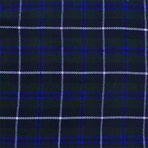 Blue Douglas Tartan Plaid Scarf - Classic Scottish Wool Wrap for Men & Women - Perfect for Winter, Fall Fashion & Outdoor Activities