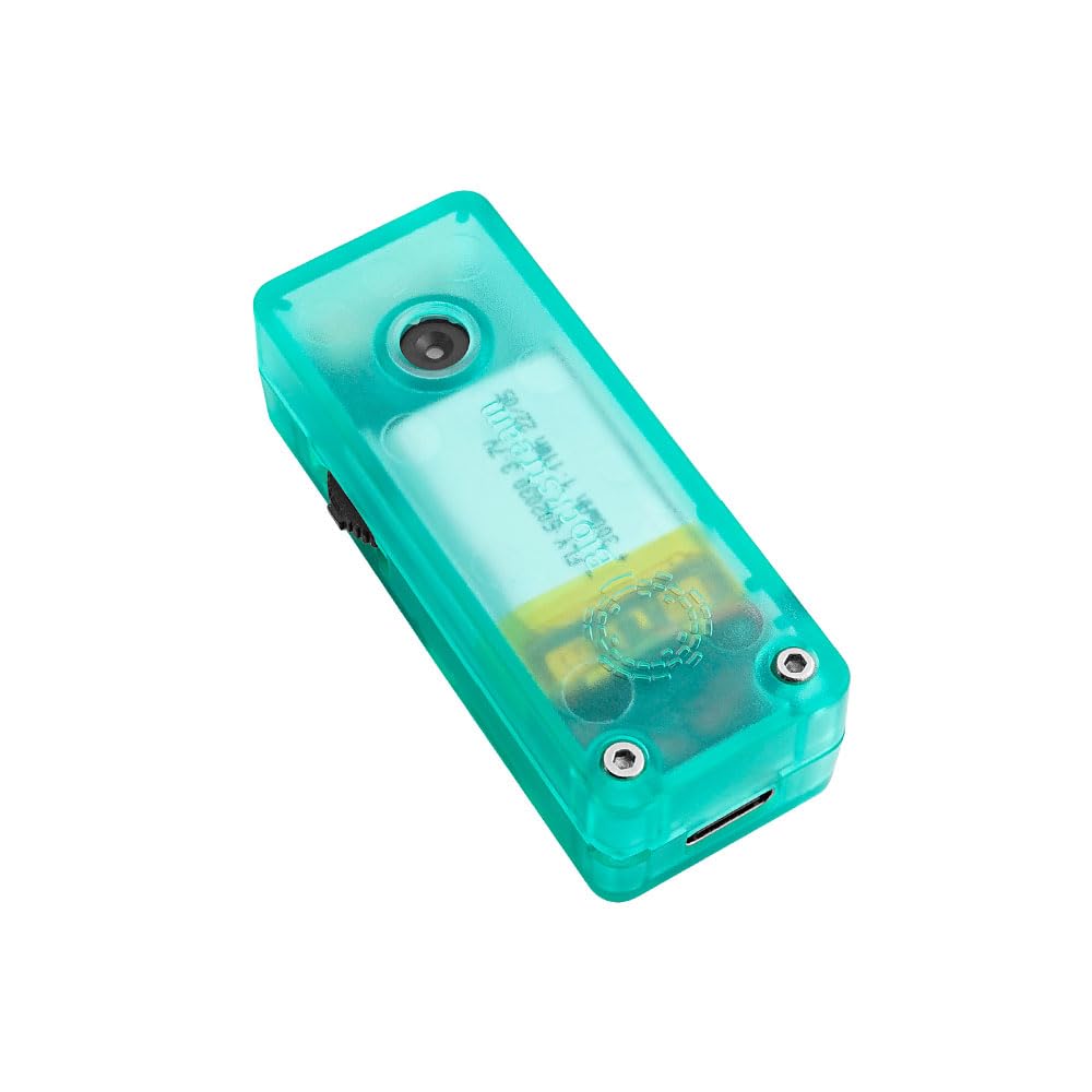 Blockstream Jade - Secure Bitcoin Hardware Wallet with Camera, Bluetooth & USB-C - 240mAh Battery for Offline Crypto Storage (Transparent Green) - Ideal for Cold Storage & Safe Bitcoin Transactions