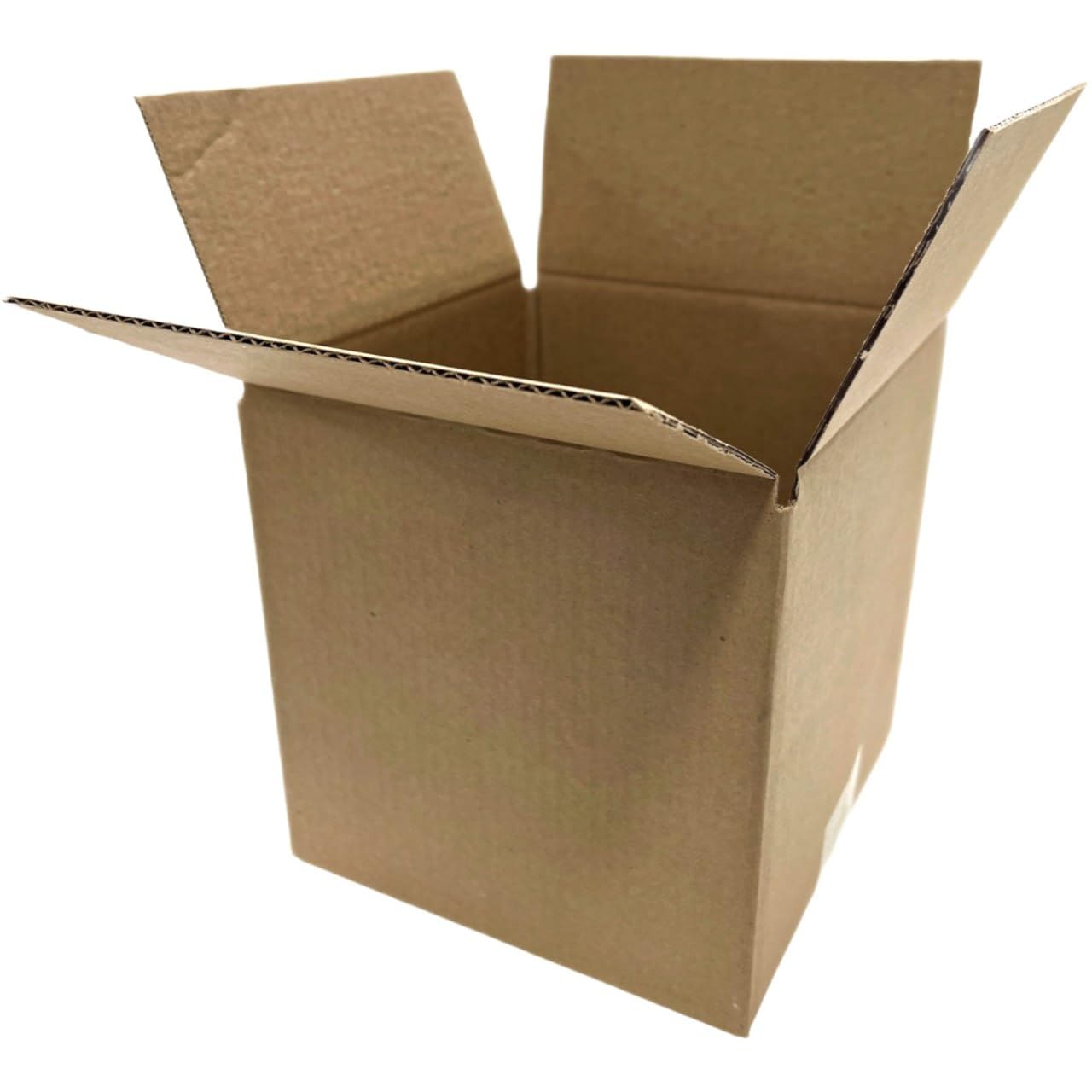 100 Pack 10x10x10 Inch Corrugated Cardboard Shipping Boxes - Small Mailing & Packing Boxes for Ecommerce, Storage & Gift Packaging