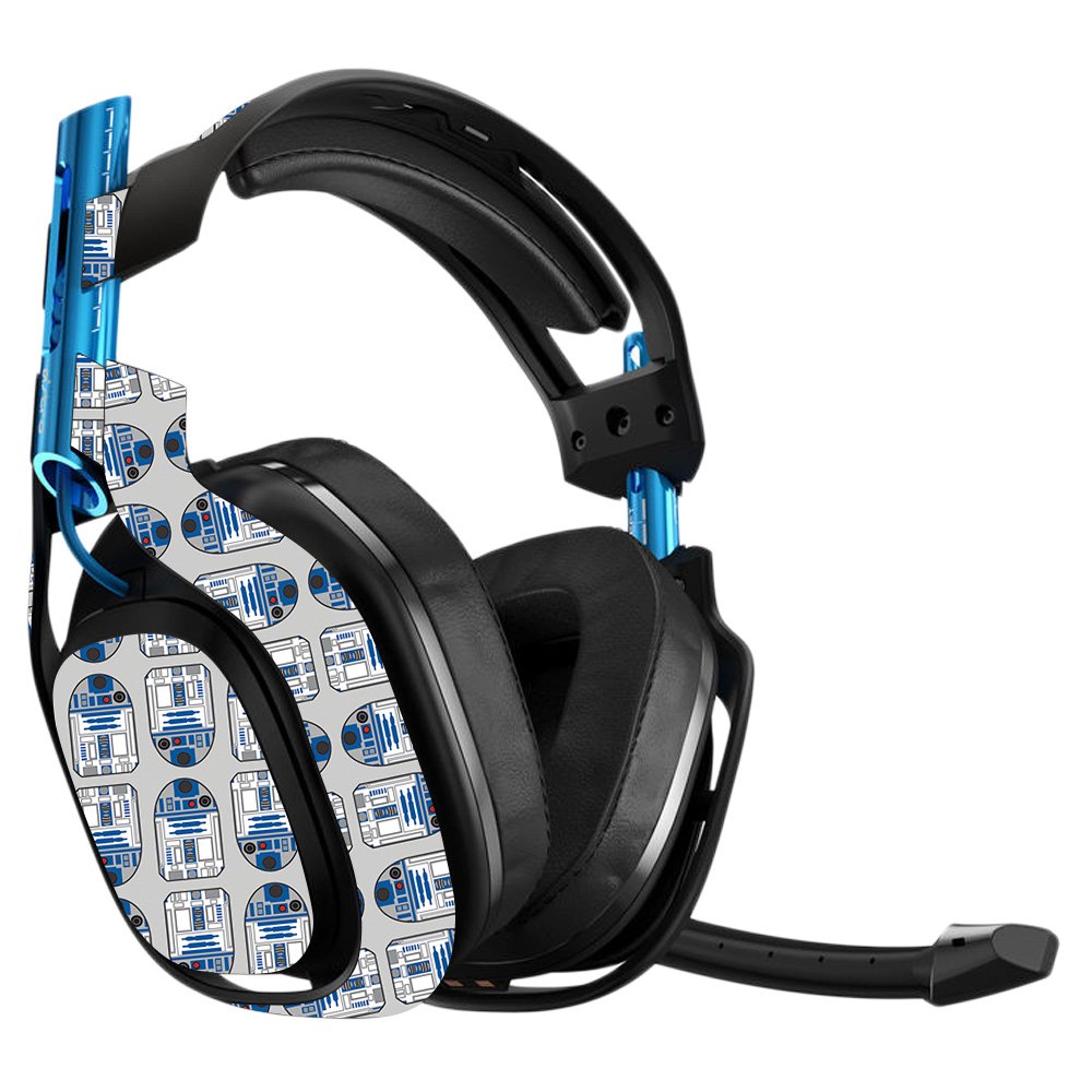 MightySkins Vinyl Decal Wrap Cover for Astro A50 3rd Gen Gaming Headset - Galaxy Bots Design | Protective, Durable & Customizable Skin | Easy to Apply & Remove | Made in USA | Perfect for Gaming Setups & Personalization