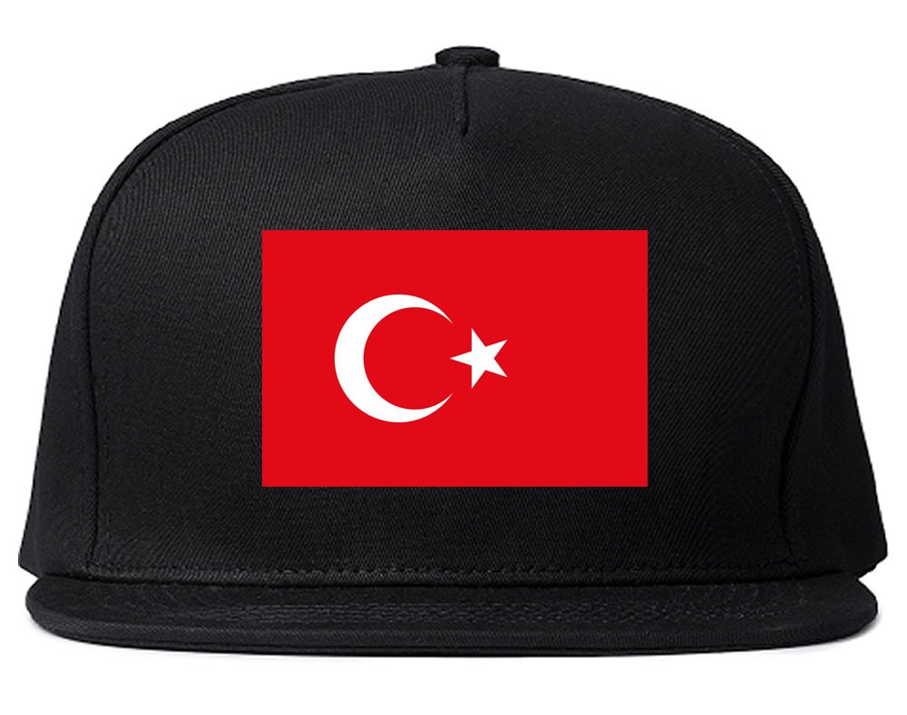 Kings Of NY Turkey Flag Country Printed Snapback Hat Cap - Stylish Adjustable Baseball Cap for Men & Women - Perfect for Sports, Streetwear, and Patriotic Events