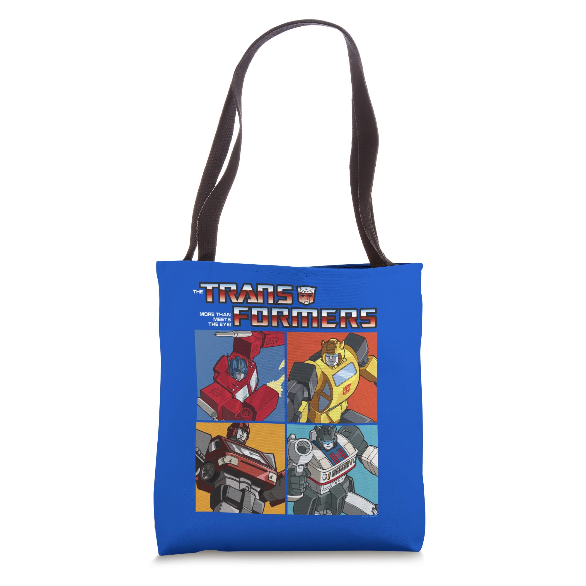 Transformers Autobots Themed Tote Bag - Durable & Stylish for School, Work, Shopping & Comic Con Events