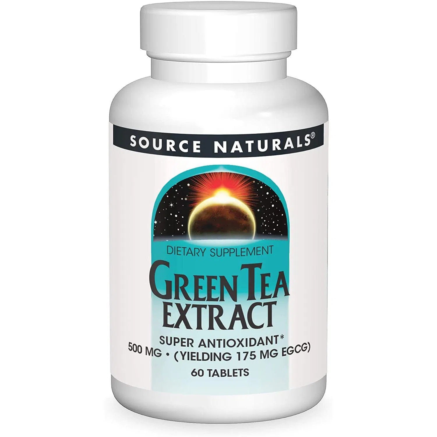 Source Naturals Green Tea Extract 500mg - Premium Antioxidant Supplement for Weight Management & Energy Boost - Supports Metabolism & Immune Health - Perfect for Daily Wellness & Detox Routine
