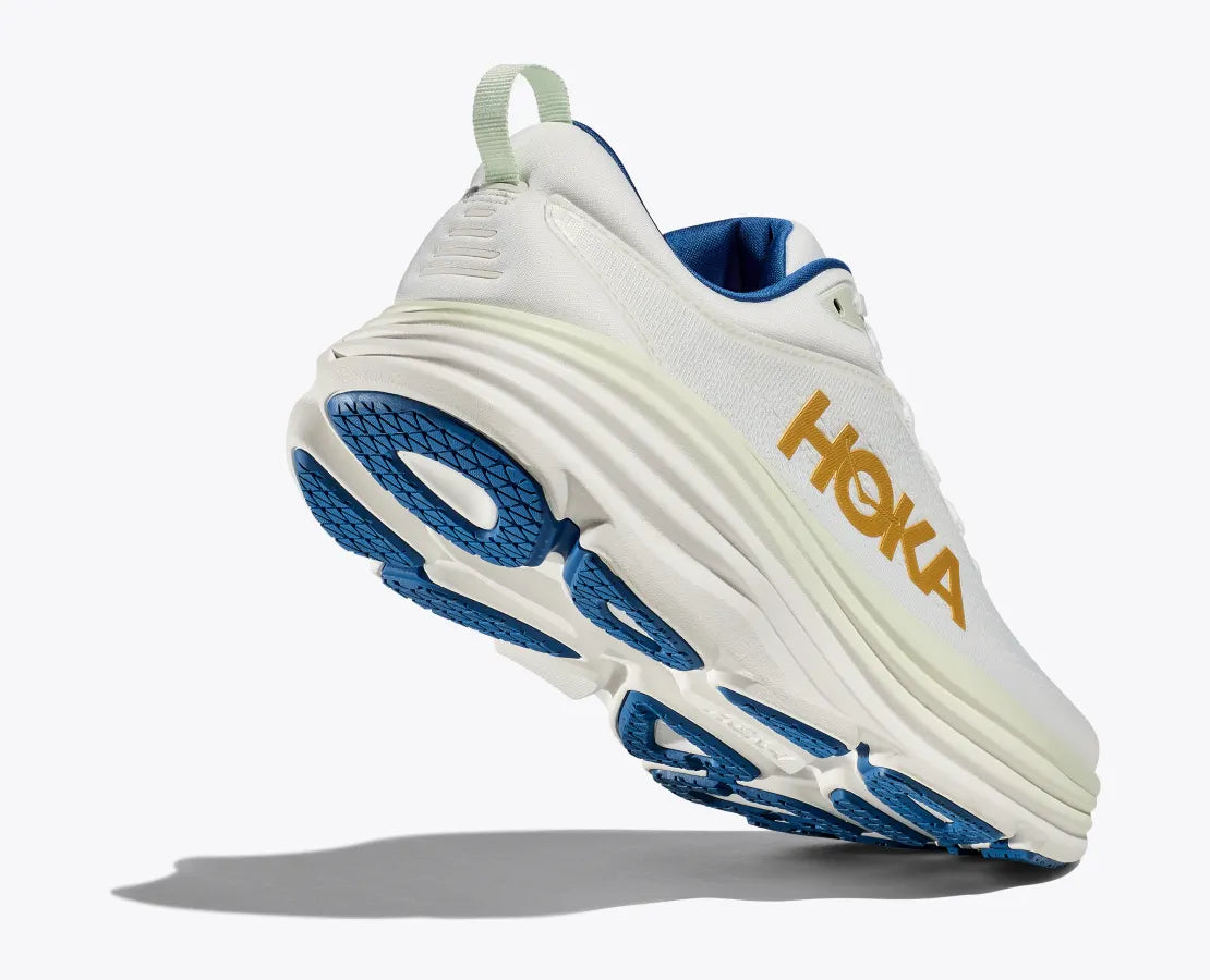 HOKA ONE ONE Bondi 8 Running Shoes for Men & Women - Cushioned Road Running Sneakers with Plush Comfort for Long Distance, Jogging, Walking & Workouts
