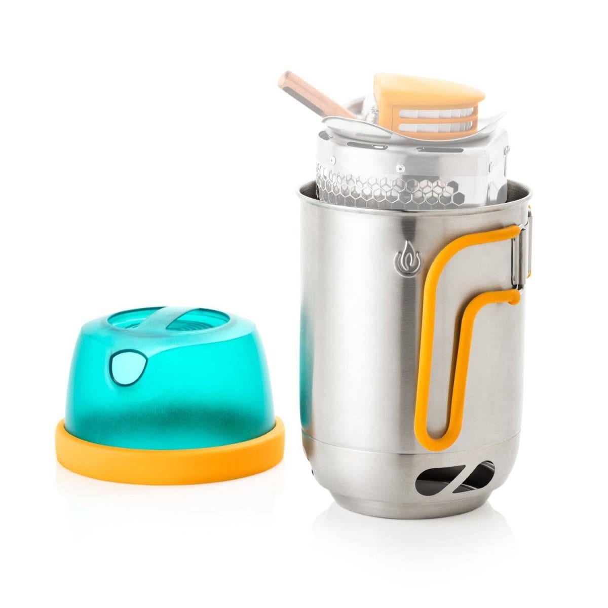 Premium Stainless Steel KettlePot & Coffee Maker Set - Fast Boiling Electric Water Kettle with Drip Coffee Brewer for Home, Office & Camping Use